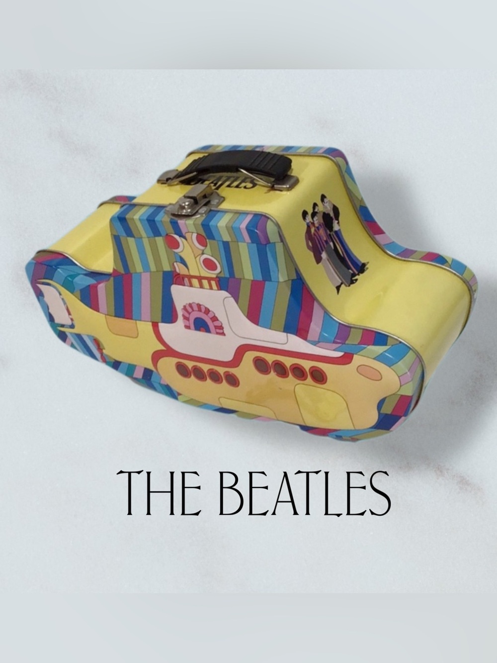 THE BEATLES Yellow Submarine Tin Tote